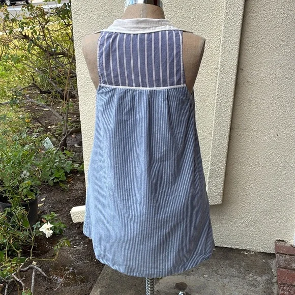 Vintage Rag & Bone linen blend shift dress w/ hidden buttons from Neiman’s . - Picture 6 of 13